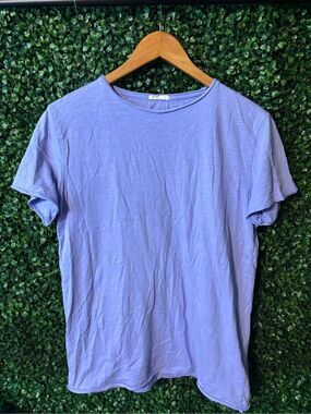 Scout Men’s Periwinkle Blue Purple 100% Cotton Shirt Sz Small